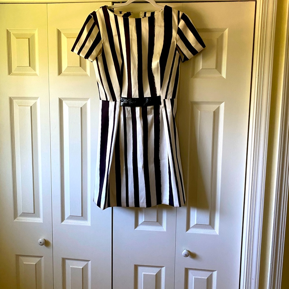 Black & white Topshop dress